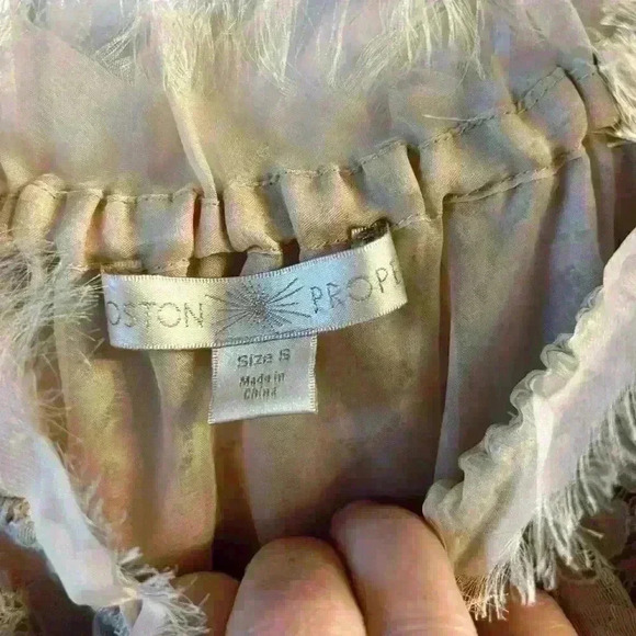 NWOT Boston Proper lace top - Picture 4 of 5